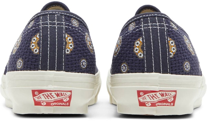KITH x Vans OG Authentic LX 'Medallion' VN0A4BV90VB Details for KITH x Vans OG Authentic LX 'Medallion' VN0A4BV90VB