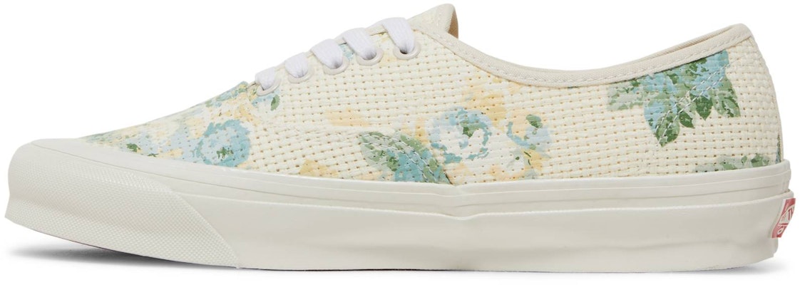 KITH x Vans OG Authentic LX 'Vintage Roses' VN0A4BV9DJR Lookbook KITH x Vans OG Authentic LX 'Vintage Roses' VN0A4BV9DJR
