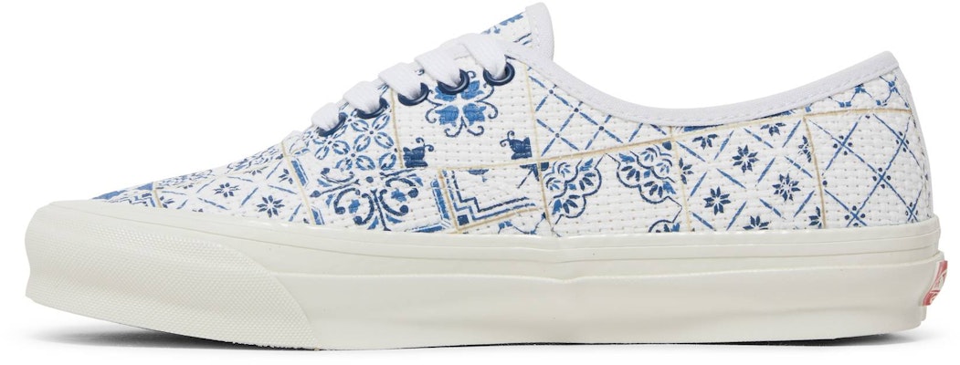 KITH x Vans OG Authentic LX 'Azulejo Tile' VN0A4BV9WHT Lookbook KITH x Vans OG Authentic LX 'Azulejo Tile' VN0A4BV9WHT