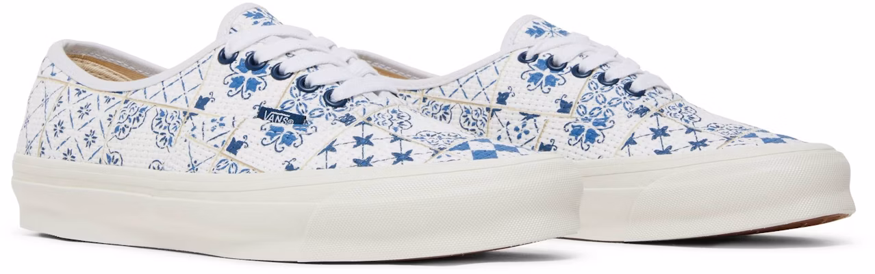 KITH x Vans OG Authentic LX 'Azulejo Tile' VN0A4BV9WHT Cheap KITH x Vans OG Authentic LX 'Azulejo Tile' VN0A4BV9WHT