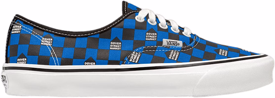 Blue and black checkered vans best sale