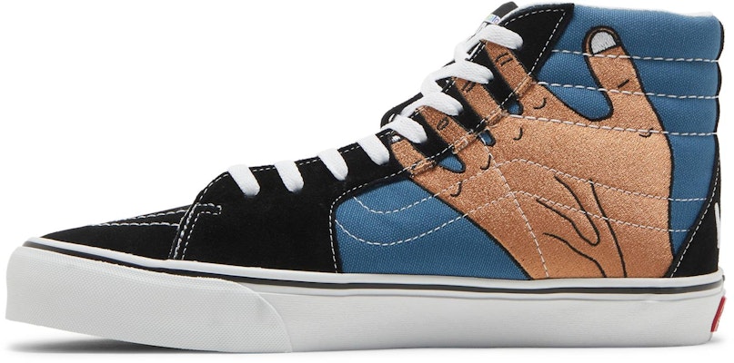 Imran Potato x Vans Sk8-Hi VR3 LX 'Negro Azul Marino' VN0A5EE7B7F Lookbook Imran Potato x Vans Sk8-Hi VR3 LX 'Negro Azul Marino' VN0A5EE7B7F