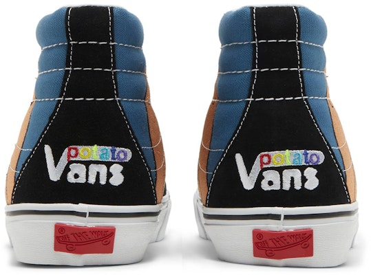 Imran Potato x Vans Sk8-Hi VR3 LX 'Negro Azul Marino' VN0A5EE7B7F Details for Imran Potato x Vans Sk8-Hi VR3 LX 'Negro Azul Marino' VN0A5EE7B7F