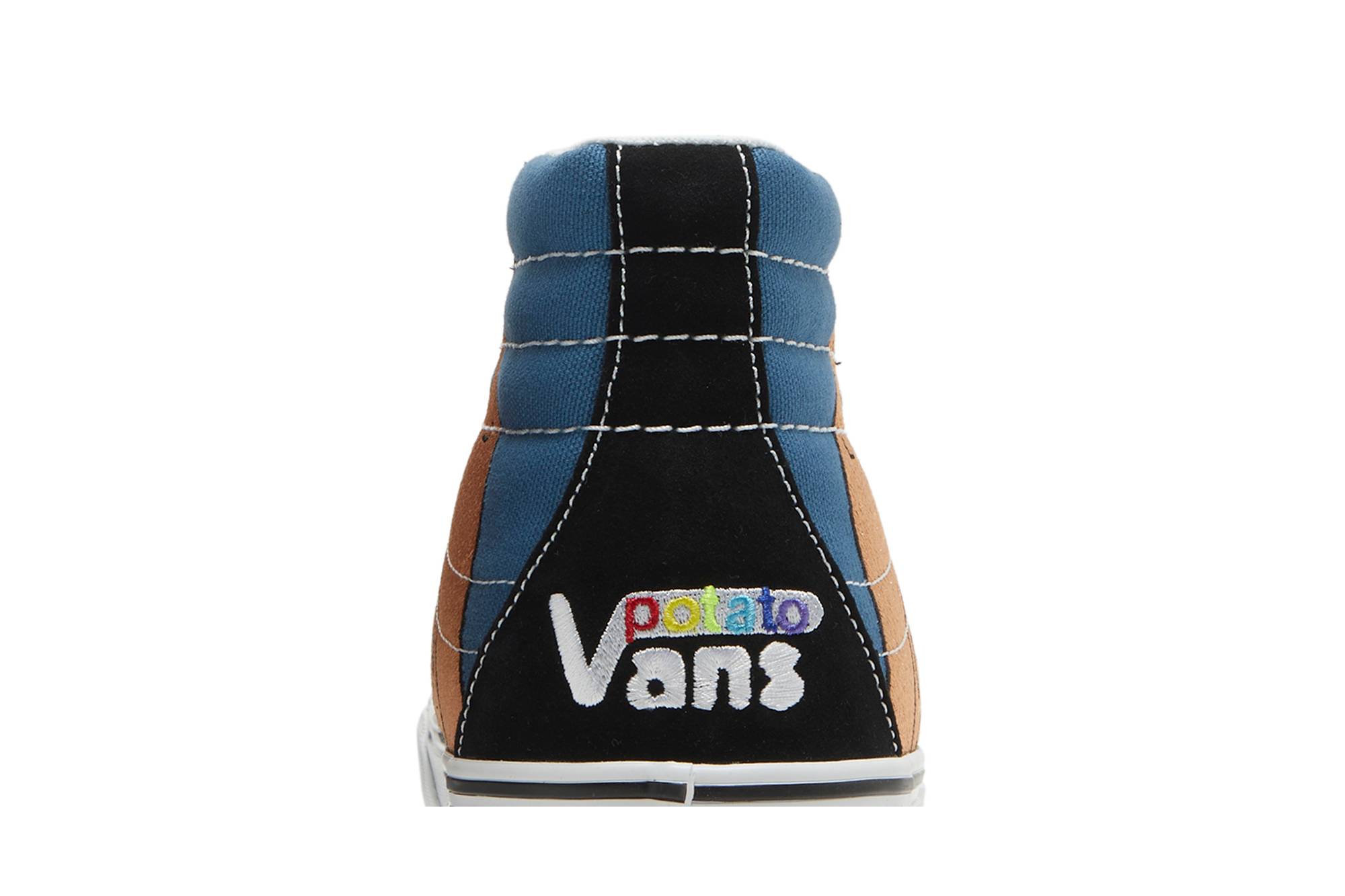 Sizing Imran Potato x Vans Sk8-Hi VR3 LX 'Negro Azul Marino' VN0A5EE7B7F