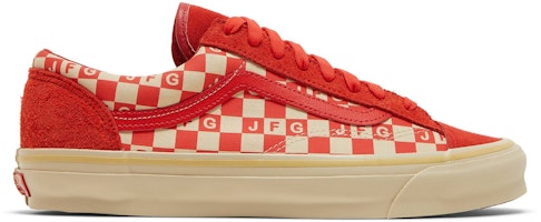 Joe Freshgoods x Vans OG Style 36 LX 'Honeymoon Stage - Red' VN0A4BVEZYE Joe Freshgoods x Vans OG Style 36 LX 'Honeymoon Stage - Red' VN0A4BVEZYE