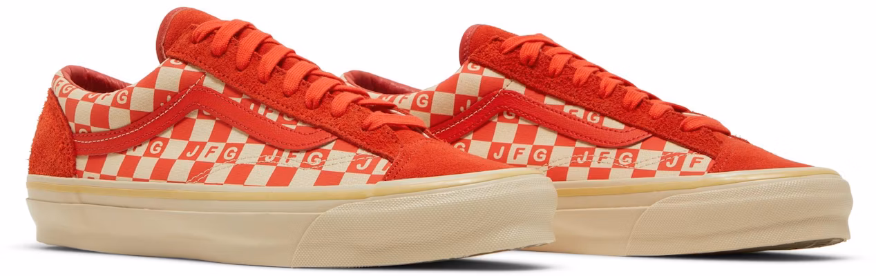 Joe Freshgoods x Vans OG Style 36 LX 'Honeymoon Stage - Merah' VN0A4BVEZYE Cheap Joe Freshgoods x Vans OG Style 36 LX 'Honeymoon Stage - Merah' VN0A4BVEZYE