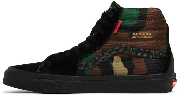 DEFCON x Vans Sk8-Hi Notchback 고어텍스 '블랙 우드랜드 카모' VN0A4BWWA8R VN0A4BWWA8R Lookbook DEFCON x Vans Sk8-Hi Notchback 고어텍스 '블랙 우드랜드 카모' VN0A4BWWA8R VN0A4BWWA8R