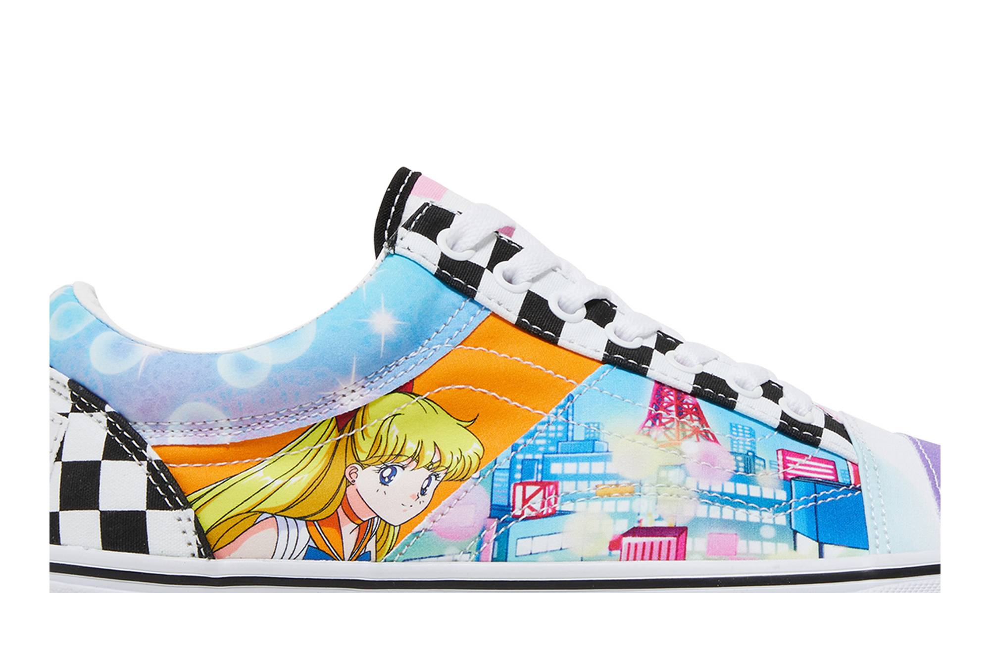 Order Sailor Moon x Vans Old Skool 'Pretty Guardian - Patchwork' zapatillas. VN0005U7448