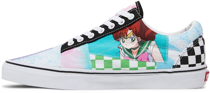 Sailor Moon x Vans Old Skool 'Pretty Guardian - Patchwork' zapatillas. VN0005U7448 Lookbook Sailor Moon x Vans Old Skool 'Pretty Guardian - Patchwork' zapatillas. VN0005U7448