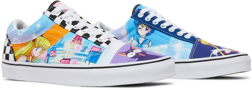 Sailor Moon x Vans Old Skool 'Pretty Guardian - Patchwork' zapatillas. VN0005U7448 Cheap Sailor Moon x Vans Old Skool 'Pretty Guardian - Patchwork' zapatillas. VN0005U7448
