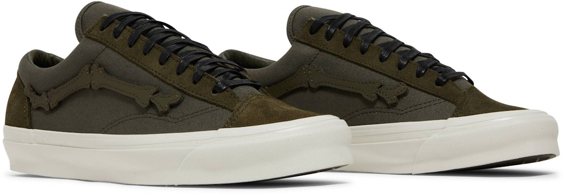 Blends x Vans OG Style 36 LX 'Magic Tape Pack - Green' VN0A4BVEV0N Cheap Blends x Vans OG Style 36 LX 'Magic Tape Pack - Green' VN0A4BVEV0N