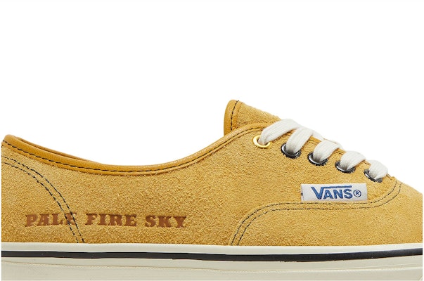 Julian Klincewicz x Vans Vault OG Authentic SP LX 'Pale Fire Sky - Gold Nugget' VN0A5DYGAR61 Order Julian Klincewicz x Vans Vault OG Authentic SP LX 'Pale Fire Sky - Gold Nugget' VN0A5DYGAR61