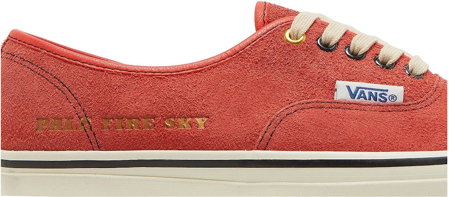 Julian Klincewicz x Vans Vault OG Authentic SP LX 'Pale Fire Sky - Cherry Tomato' VN0A5DYGAR41 Order Julian Klincewicz x Vans Vault OG Authentic SP LX 'Pale Fire Sky - Cherry Tomato' VN0A5DYGAR41