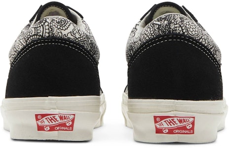 Vans OG Old Skool LX 'Dragon Paisley' Sepatu Kets Pria/Wanita VN0A4P3XB54 Details for Vans OG Old Skool LX 'Dragon Paisley' Sepatu Kets Pria/Wanita VN0A4P3XB54