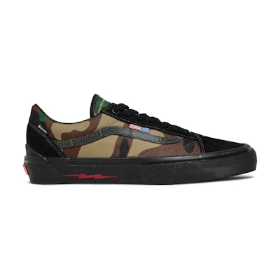 DEFCON Vans Old Skool GTX 'Black Woodland Camo'