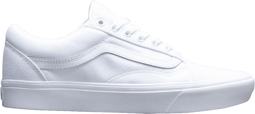 All white vans old 2025 skool mens