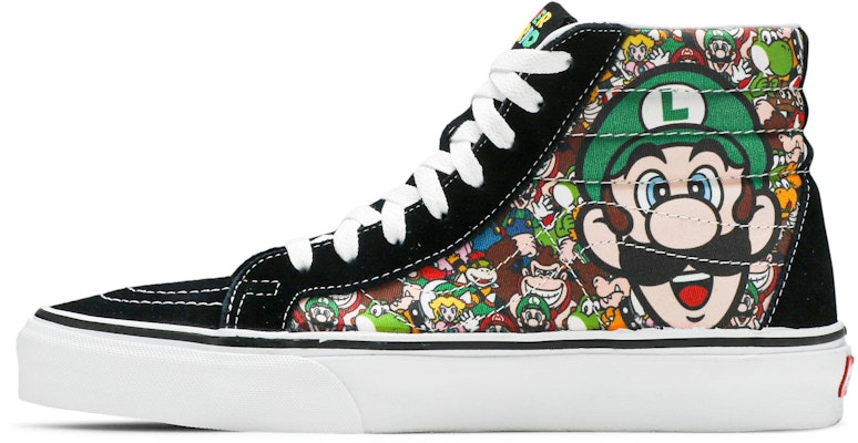 Nintendo x Vans Sk8-Hi Reissue 'Mario dan Luigi' VN0A2XSBK5P Lookbook Nintendo x Vans Sk8-Hi Reissue 'Mario dan Luigi' VN0A2XSBK5P