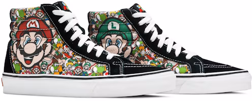 任天堂 x Vans Sk8-Hi 復刻版『瑪利歐與路易吉』 VN0A2XSBK5P Cheap 任天堂 x Vans Sk8-Hi 復刻版『瑪利歐與路易吉』 VN0A2XSBK5P