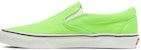 반스 클래식 슬립온 '네온 - 그린 게코' VN0A4U38WT5 VN0A4U38WT5