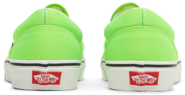 Vans Classic Slip-On 'Neon - Green Gecko' Hijau Neon VN0A4U38WT5 Details for Vans Classic Slip-On 'Neon - Green Gecko' Hijau Neon VN0A4U38WT5