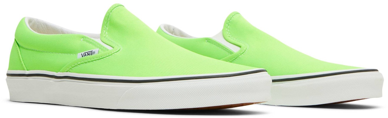 Vans Classic Slip-On 'Neon - Green Gecko' Hijau Neon VN0A4U38WT5 Cheap Vans Classic Slip-On 'Neon - Green Gecko' Hijau Neon VN0A4U38WT5