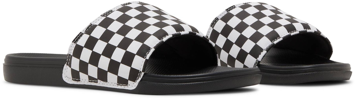Vans La Costa Slide-On 'Black Checkerboard' VN0A5HF527I Cheap Vans La Costa Slide-On 'Black Checkerboard' VN0A5HF527I