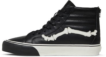 Blends x Vans Sk8-Hi Reissue Zip LX '骷髅黑色' 高帮运动鞋 VN0000SPA17 Lookbook Blends x Vans Sk8-Hi Reissue Zip LX '骷髅黑色' 高帮运动鞋 VN0000SPA17