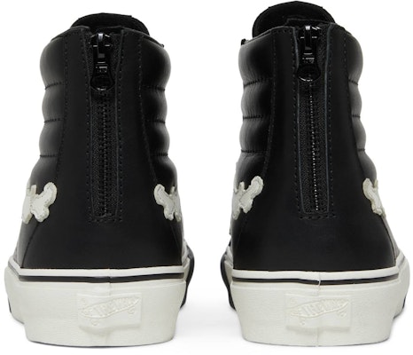 Blends x Vans Sk8-Hi Reissue Zip LX 'Bones - Hitam' VN0000SPA17 Details for Blends x Vans Sk8-Hi Reissue Zip LX 'Bones - Hitam' VN0000SPA17