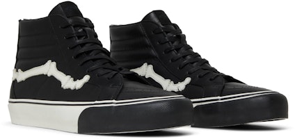Blends x Vans Sk8-Hi Reissue Zip LX '骷髅黑色' 高帮运动鞋 VN0000SPA17 Cheap Blends x Vans Sk8-Hi Reissue Zip LX '骷髅黑色' 高帮运动鞋 VN0000SPA17