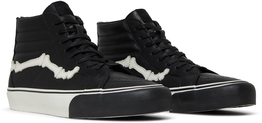Blends x Vans Sk8-Hi Reissue Zip LX 'Bones - Hitam' VN0000SPA17 Cheap Blends x Vans Sk8-Hi Reissue Zip LX 'Bones - Hitam' VN0000SPA17