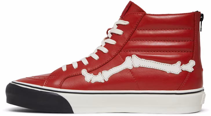 Blends x Vans Sk8-Hi Reissue Zip LX "骨头-红辣椒" 高帮板鞋 VN0000SPE01 Lookbook Blends x Vans Sk8-Hi Reissue Zip LX "骨头-红辣椒" 高帮板鞋 VN0000SPE01