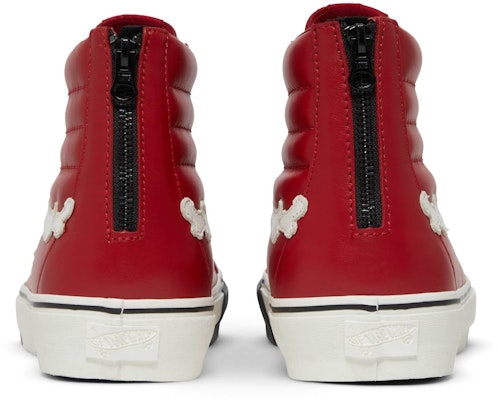Blends x Vans Sk8-Hi Reissue Zip LX 'Bones - Chilli Pepper' VN0000SPE01 Details for Blends x Vans Sk8-Hi Reissue Zip LX 'Bones - Chilli Pepper' VN0000SPE01