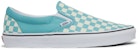 Vans Classic Slip-On 'Aqua Haze Checkerboard'巧克格 papan luncur VN0A38F7VLU