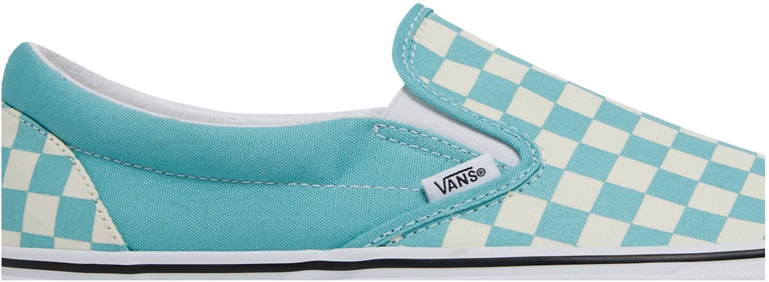 Vans Classic Slip-On 'Aqua Haze Checkerboard' VN0A38F7VLU Order Vans Classic Slip-On 'Aqua Haze Checkerboard' VN0A38F7VLU