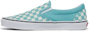Lookbook Vans Classic Slip-On 'Aqua Haze Checkerboard'巧克格 papan luncur VN0A38F7VLU
