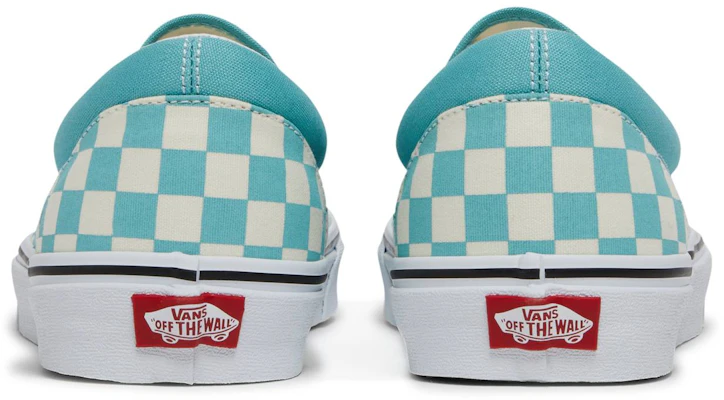Vans Classic Slip-On 'Aqua Haze Checkerboard' VN0A38F7VLU Details for Vans Classic Slip-On 'Aqua Haze Checkerboard' VN0A38F7VLU