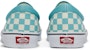 Vans Classic Slip-On 'Aqua Haze Checkerboard'巧克格 papan luncur VN0A38F7VLU