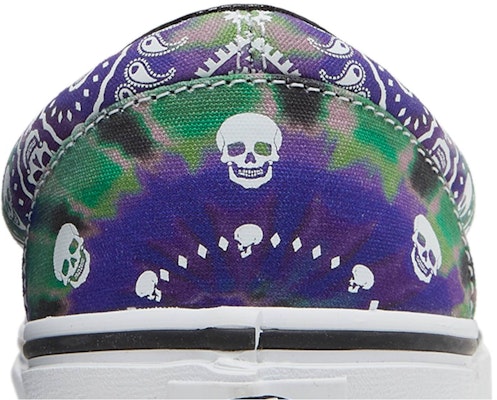 Vans Era 'Bandana Tie Dye Tengkorak' VN0A54F14FM Sizing Vans Era 'Bandana Tie Dye Tengkorak' VN0A54F14FM