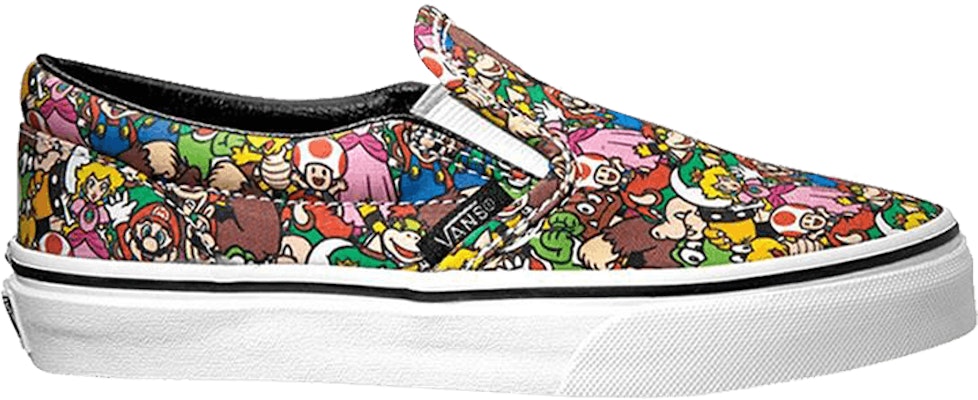 Nintendo x Vans Classic Slip On Super Mario Bros VN0004MPK5A