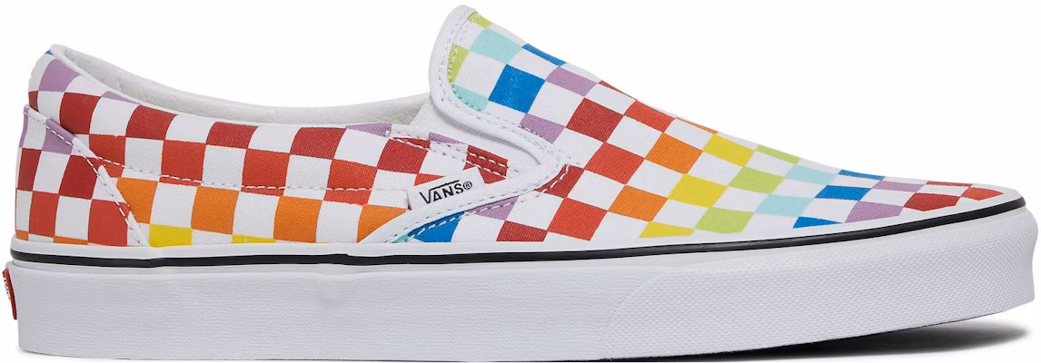 Vans Classic Slip-On 'Rainbow Checkerboard' VN0A3UT7U09 Buy Vans Classic Slip-On 'Rainbow Checkerboard' VN0A3UT7U09