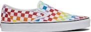 Buy Vans Classic Slip-On 'Rainbow Checkerboard' Corak Pelangi VN0A3UT7U09