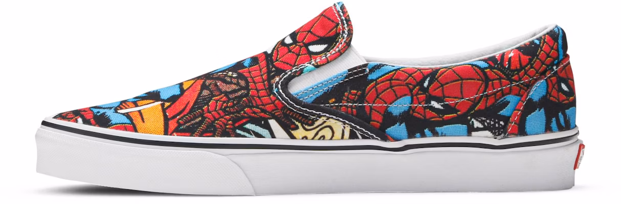 Marvel x Vans Slip-On 'Spiderman' Lelaki Labah-Labah VN0A38F79H7 Lookbook Marvel x Vans Slip-On 'Spiderman' Lelaki Labah-Labah VN0A38F79H7