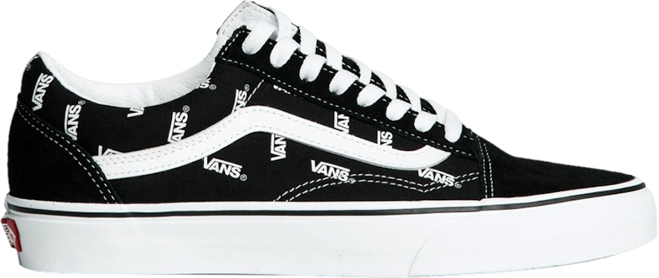 Vans all over logo 2025