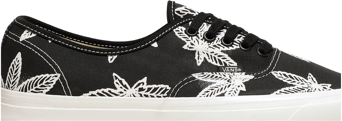 Vans OG Authentic LX 'Sweet Leaf - Black' VN0A4BV94JN Order Vans OG Authentic LX 'Sweet Leaf - Black' VN0A4BV94JN