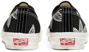 Vans OG Authentic LX 'Sweet Leaf - Hitam' VN0A4BV94JN Details for Vans OG Authentic LX 'Sweet Leaf - Hitam' VN0A4BV94JN