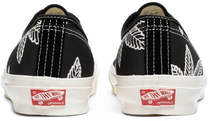 Vans OG Authentic LX 'Sweet Leaf - Black' VN0A4BV94JN Details for Vans OG Authentic LX 'Sweet Leaf - Black' VN0A4BV94JN