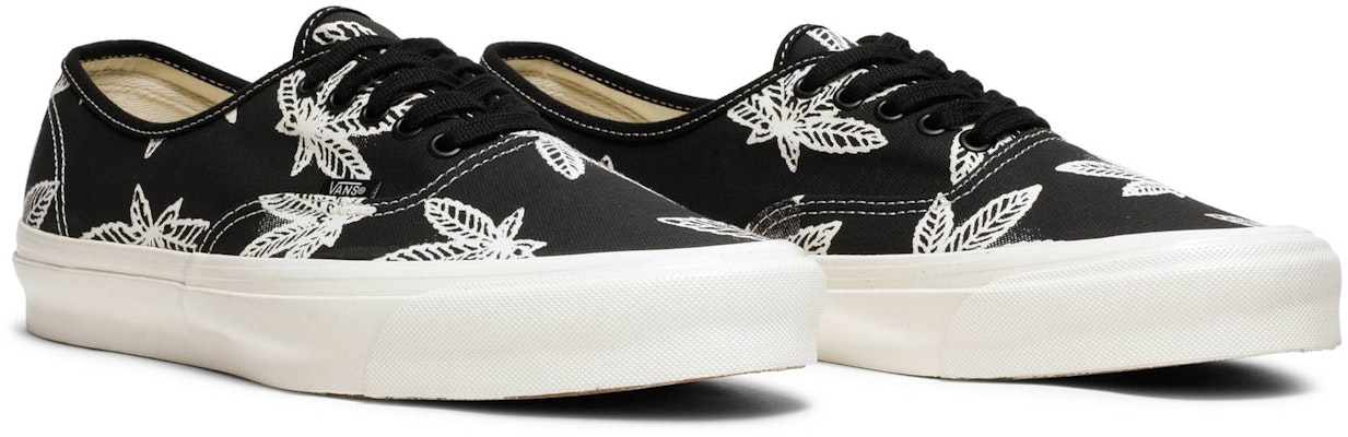 Vans OG Authentic LX 'Sweet Leaf - Black' VN0A4BV94JN Cheap Vans OG Authentic LX 'Sweet Leaf - Black' VN0A4BV94JN