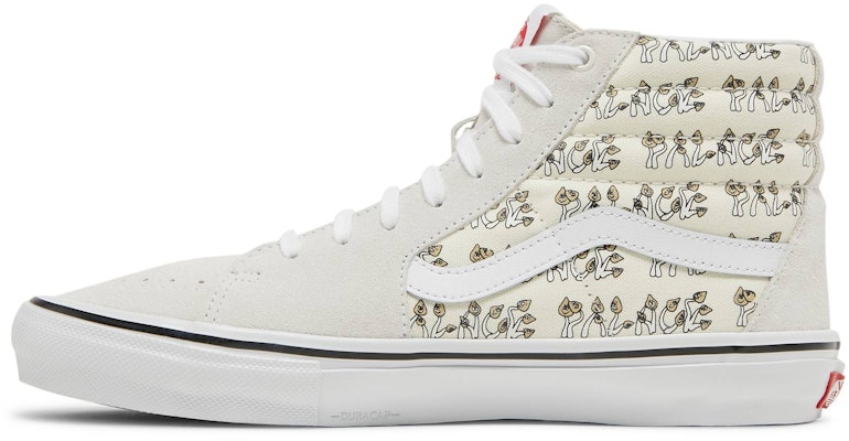 Palace x Vans Sk8-Hi 'Cendawan - Marshmallow' VN0A4BWBA8K Lookbook Palace x Vans Sk8-Hi 'Cendawan - Marshmallow' VN0A4BWBA8K