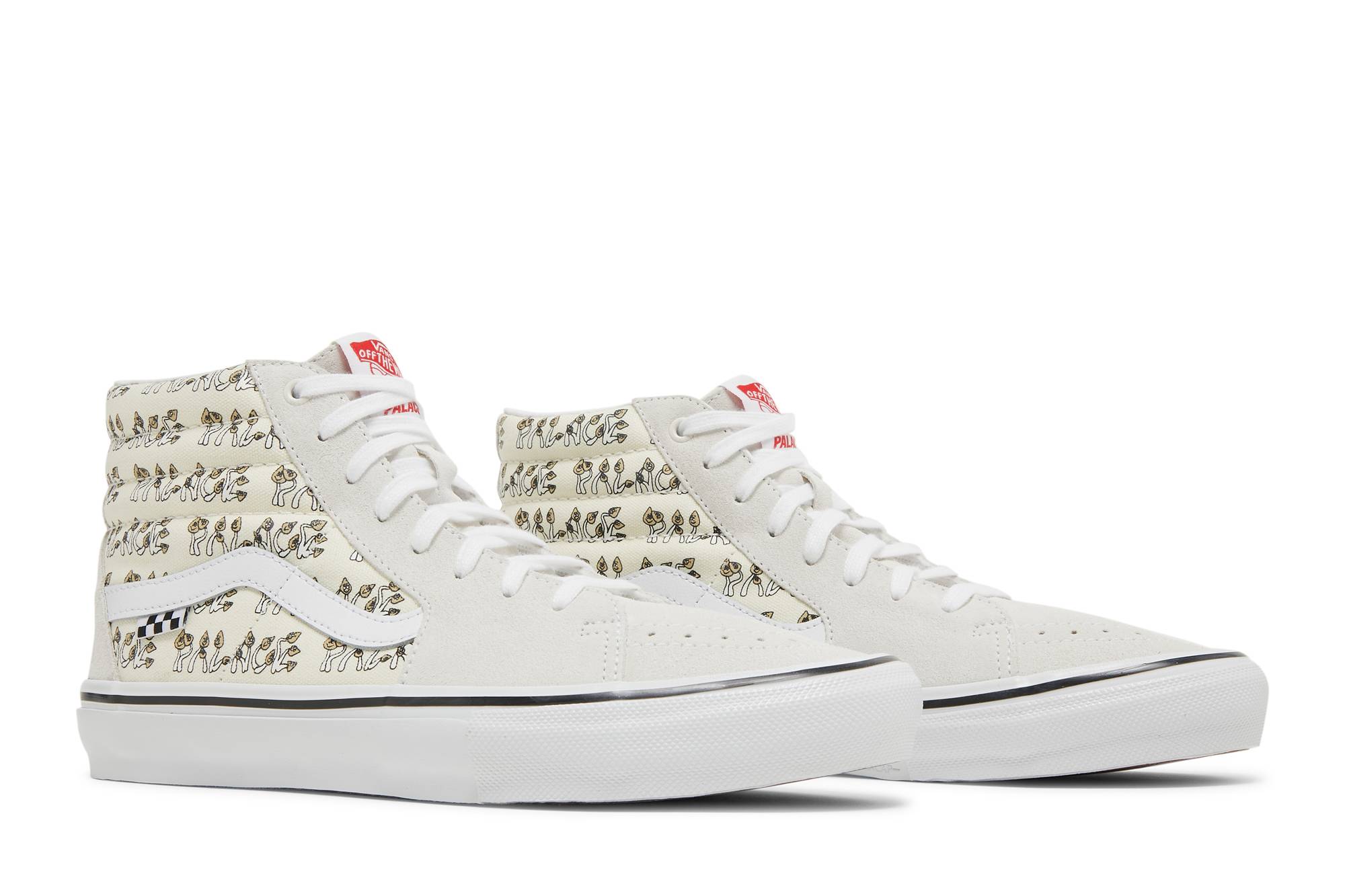Cheap Palace x Vans Sk8-Hi 'Cendawan - Marshmallow' VN0A4BWBA8K