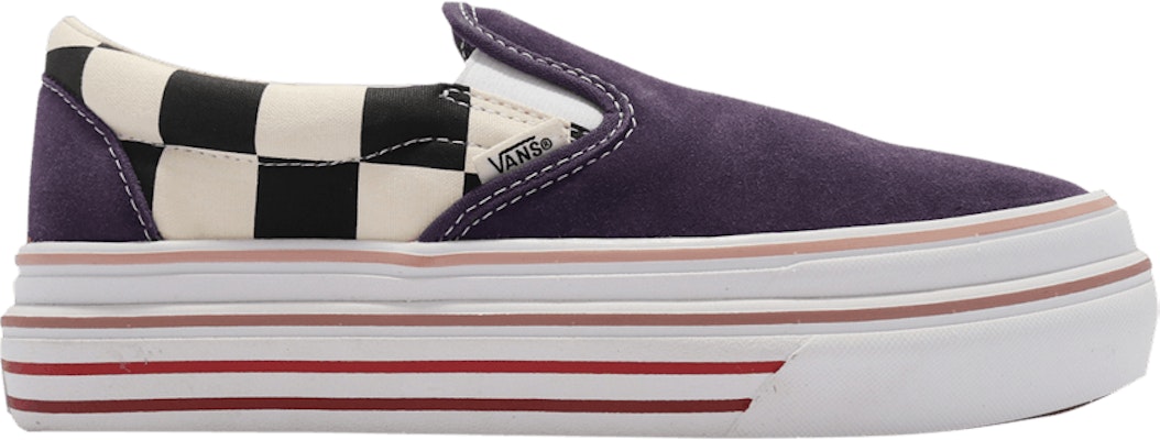 Purple 2025 velvet sneakers
